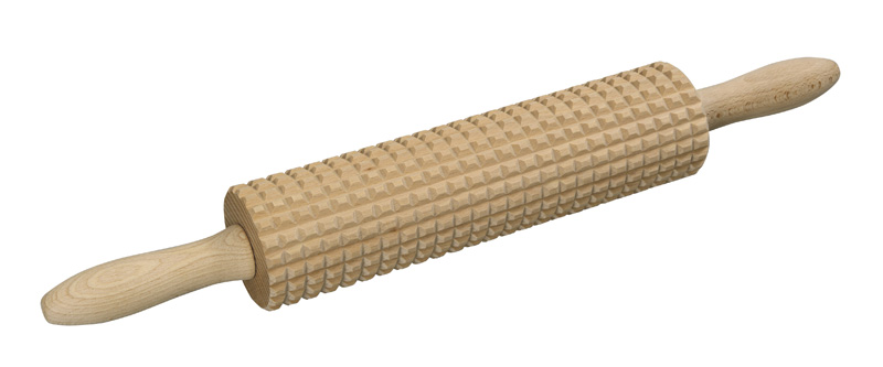 Váleček na těsto 26x5,8 cm ozubený